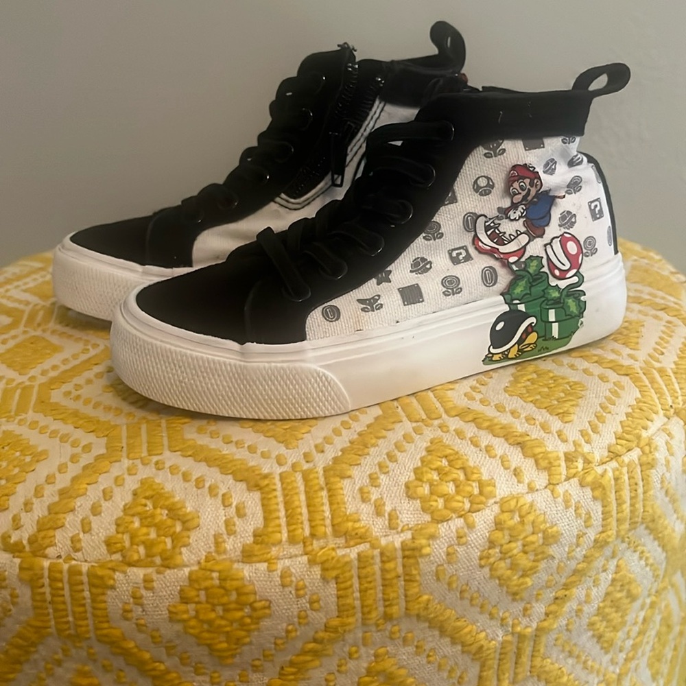 Mid-top sneakers. Size 11. Gently worn.